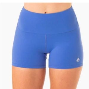 Ryderwear Scrunch Bum Shorts Iris Blue size medium